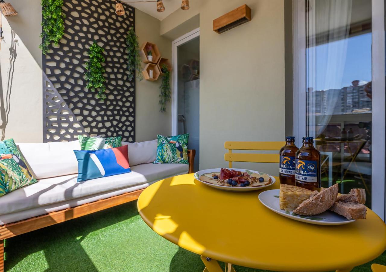 Centro Wifi Terraza Parking Ascensor A La Playa A 5 Min Appartement Torremolinos Buitenkant foto